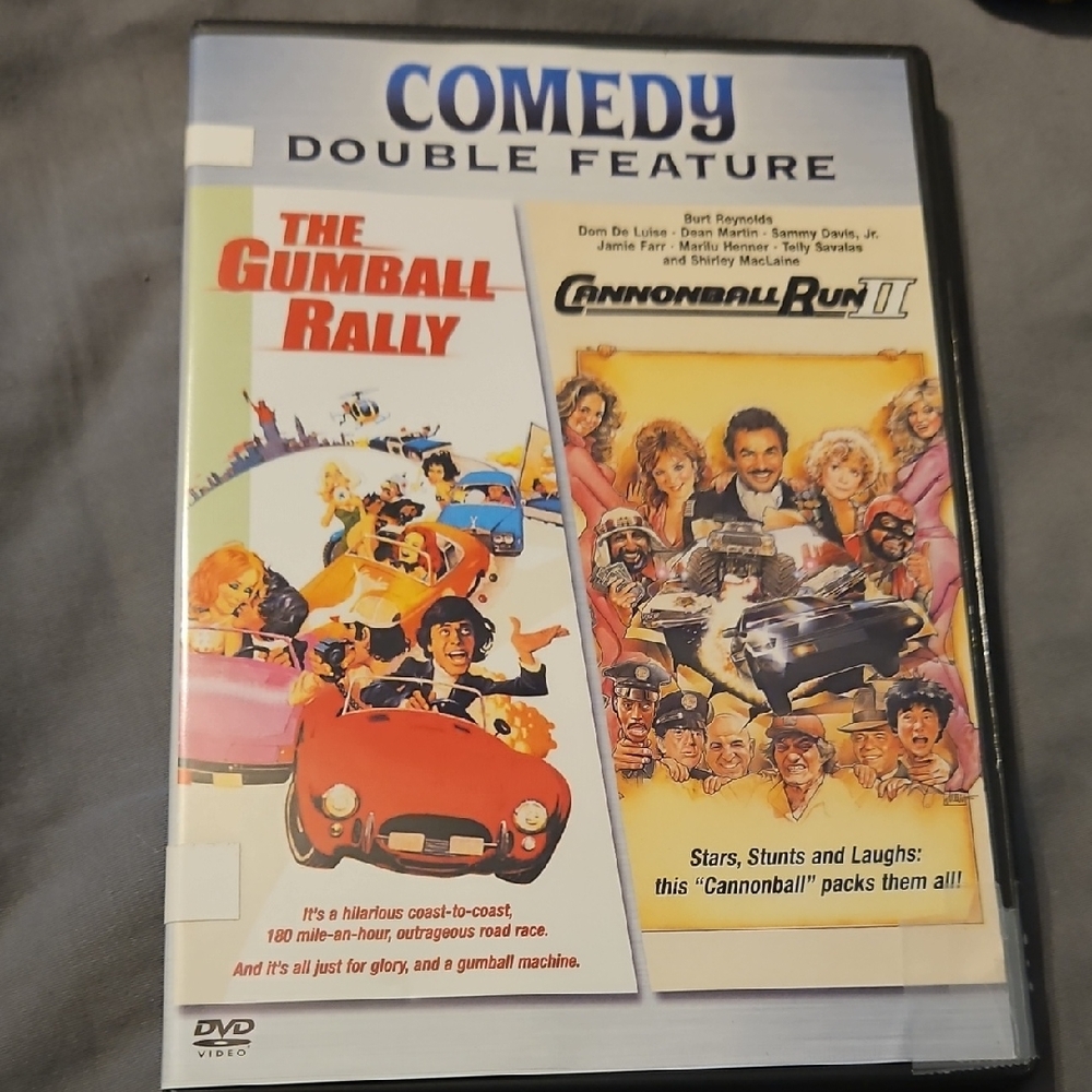 Comedy Double The Gumball Rally Cannonball RUN 2